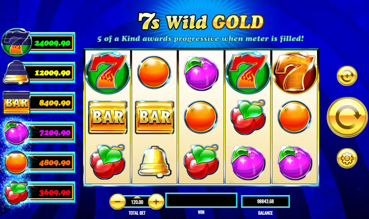 7s Wild Gold demo